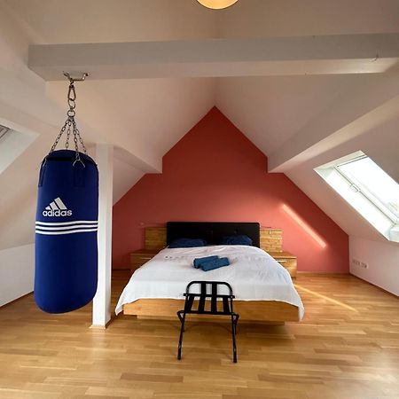 Ferienwohnung Loft Mit 2 Terrassen - Ruhig&Sonnig Leipzig Exterior foto