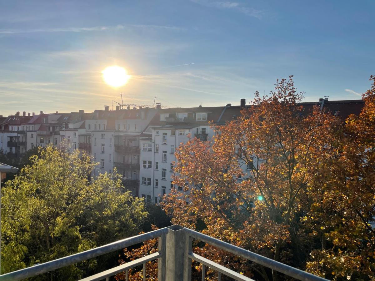 Ferienwohnung Loft Mit 2 Terrassen - Ruhig&Sonnig Leipzig Exterior foto