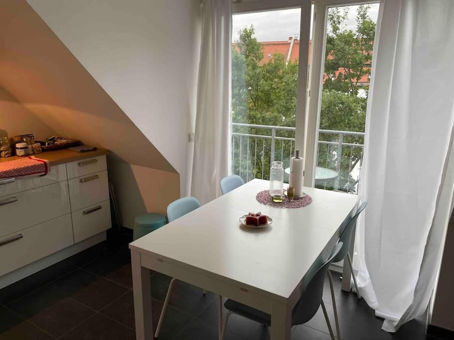 Ferienwohnung Loft Mit 2 Terrassen - Ruhig&Sonnig Leipzig Exterior foto