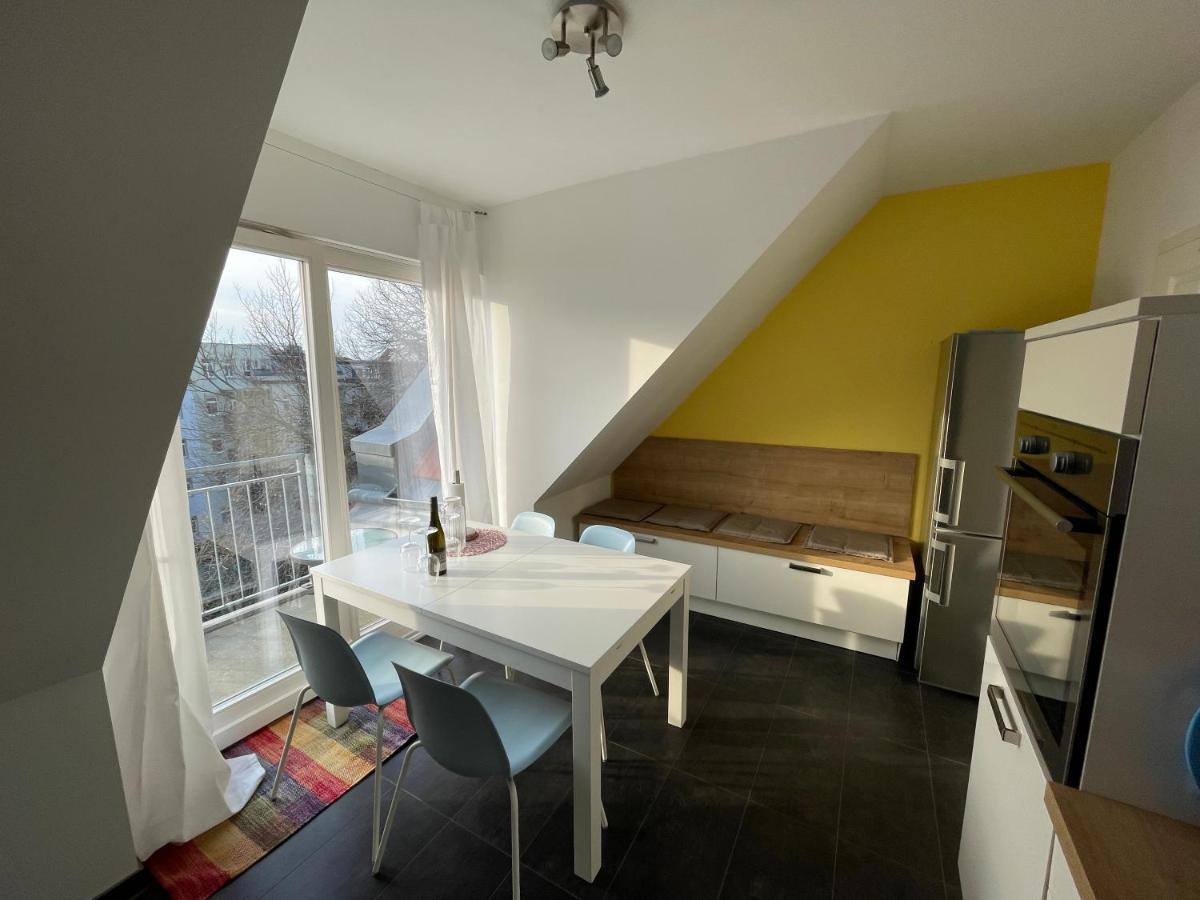Ferienwohnung Loft Mit 2 Terrassen - Ruhig&Sonnig Leipzig Exterior foto