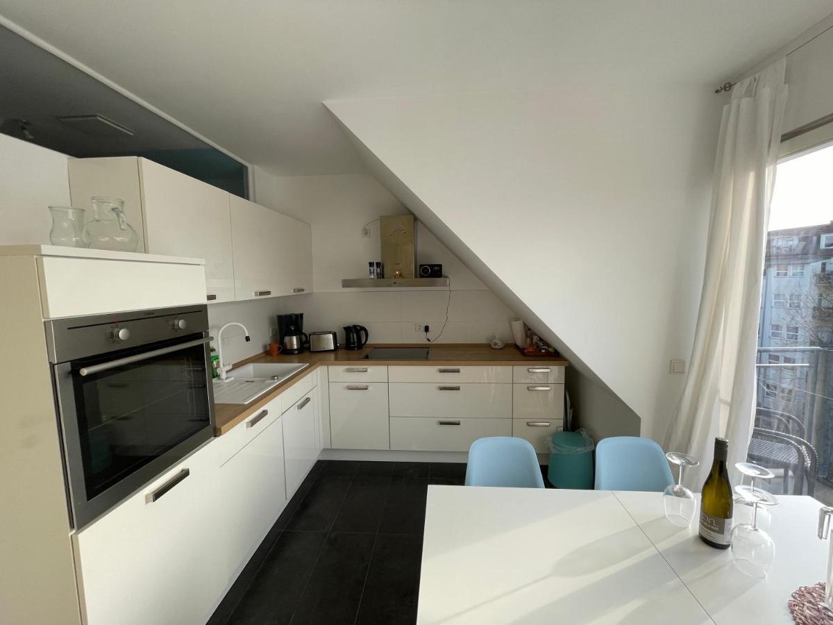 Ferienwohnung Loft Mit 2 Terrassen - Ruhig&Sonnig Leipzig Exterior foto