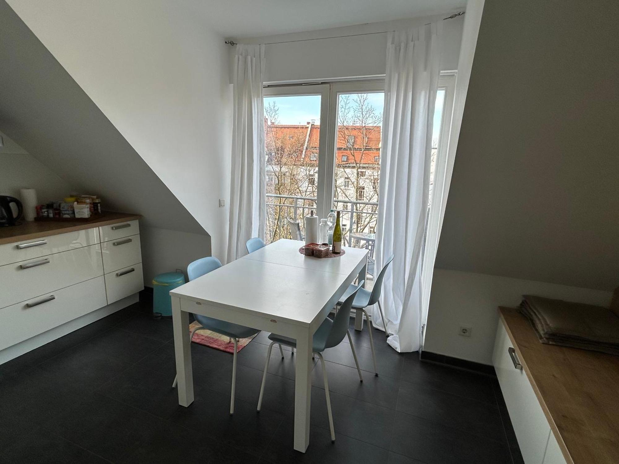 Ferienwohnung Loft Mit 2 Terrassen - Ruhig&Sonnig Leipzig Exterior foto
